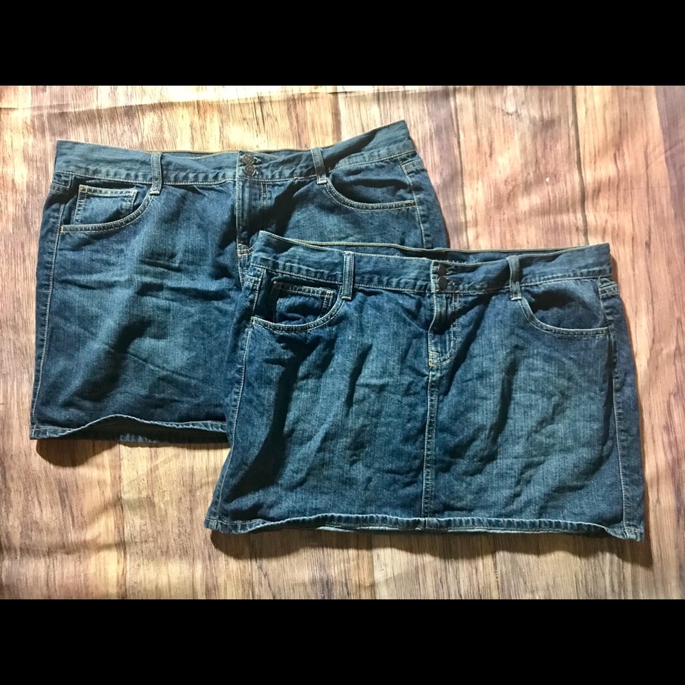 Old Navy Mini Denim Jean Skirt